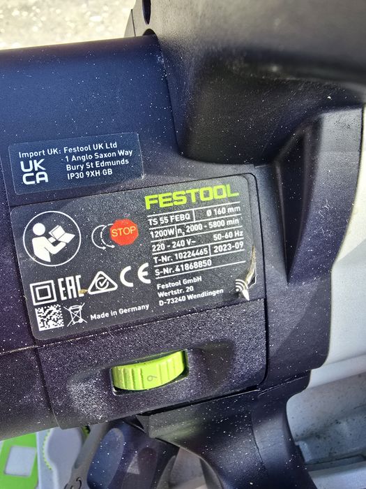 Circular festool ts55 febq
