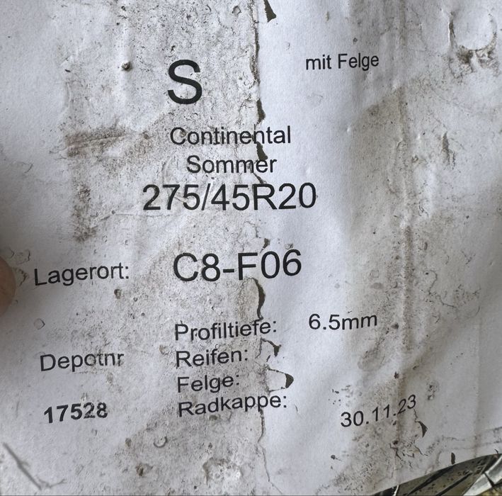 Джанти за Ауди Q7  275/45 20