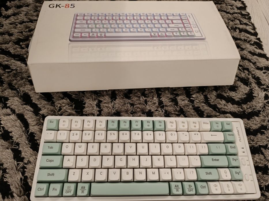 Tastatură mecanică gaming LANGTU GK85 RGB TRI-MODE