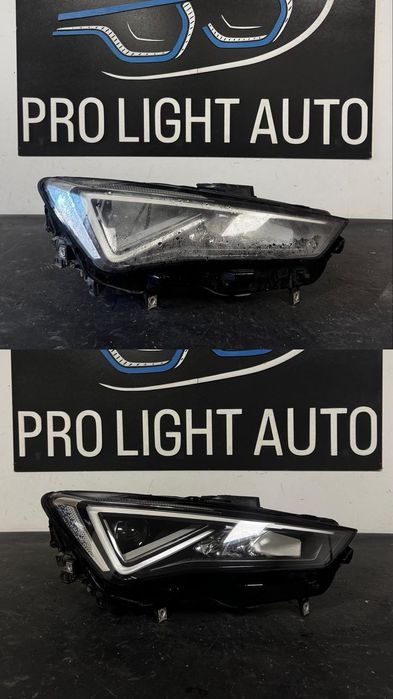 Reparatii faruri / Aburire / Condens / Inlocuire sticla, carcasa, fibre DRL / Chrome Delete/ Custom