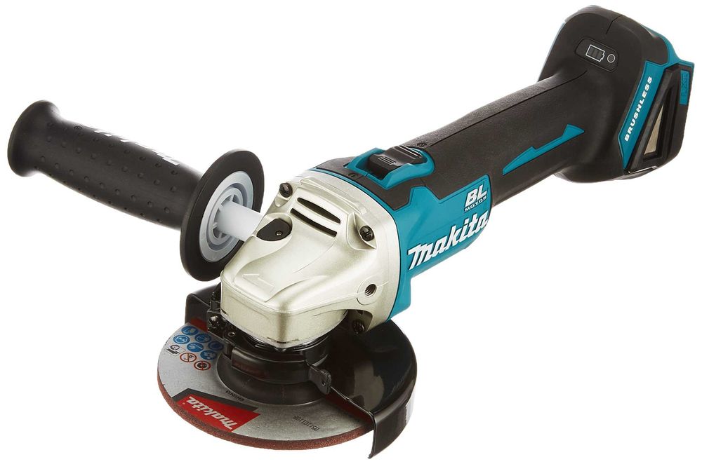 Ъглошлайф акумулаторен, безчетков, Makita DGA504Z, 18V, LXT, 125 мм