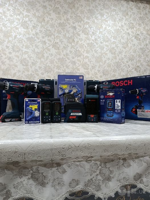 Orginal Bosch va Graco instrumentlar sotamiza Arzon narxda