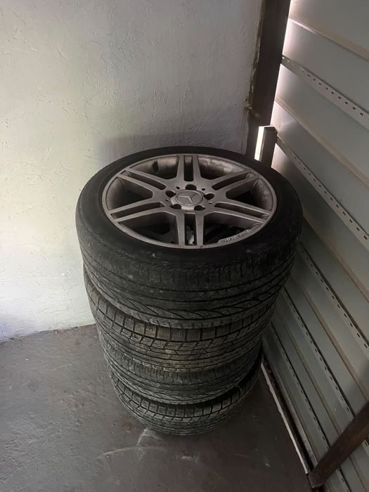 Диски с резиной Р17 245/45/R17 Мерс