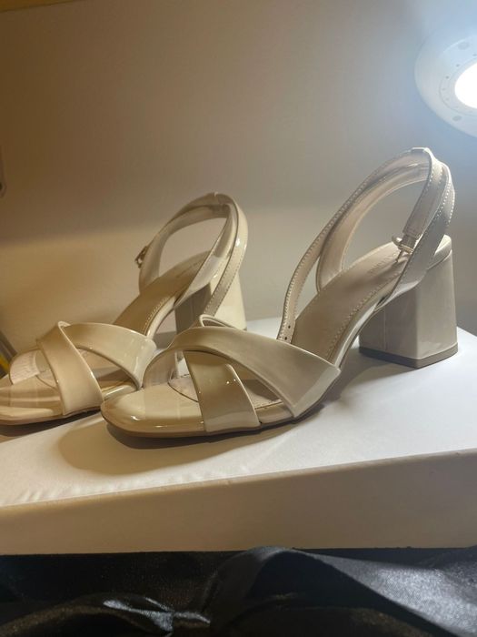 Vand sandale toc gros 7 cm Gracelans