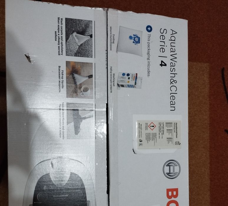 Перяща прахосмукачка Bosch BWD421PRO,