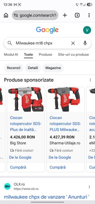 Rotopercutor Milwaukee M18 CHPX