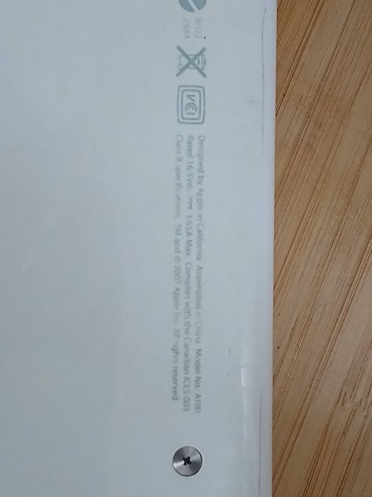 MacBook 2007 на части