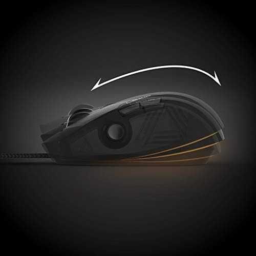 Mouse gaming 3D Lexip Pu94, 12000 DPI, RGB, 2 joystick-uri