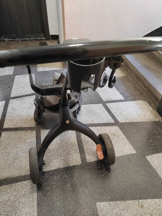 Stokke 2 в 1 brushed grey бебешка количка
