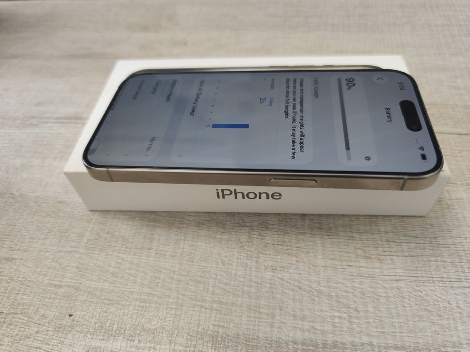 Като НОВ! Apple iPhone 15 pro 256GB
