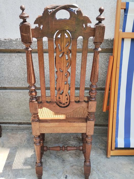 4 бр  старинни рицарски столове