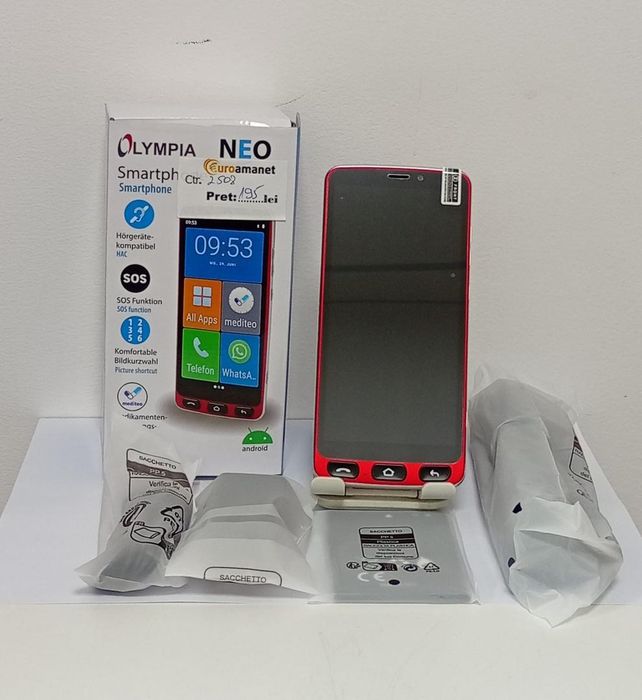 Smartphone OLYMPIA NEO 4G/LTE  DUAL SIM rosu -C-