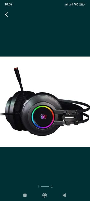 Гарнитуру А4Tech Bloody Black g528c