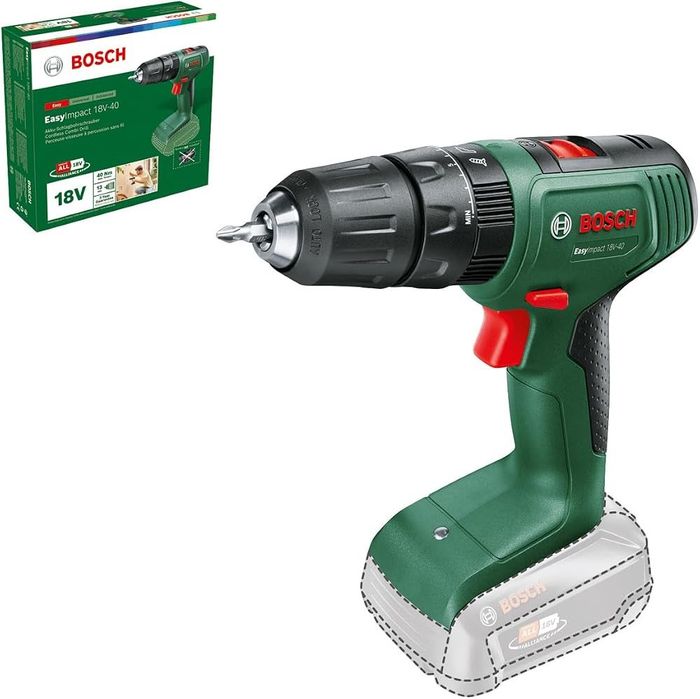 Masina de gaurit cu percutie si acumulator 18V 40 Nm Bosch EasyImpact 18V-40 fara acumulator