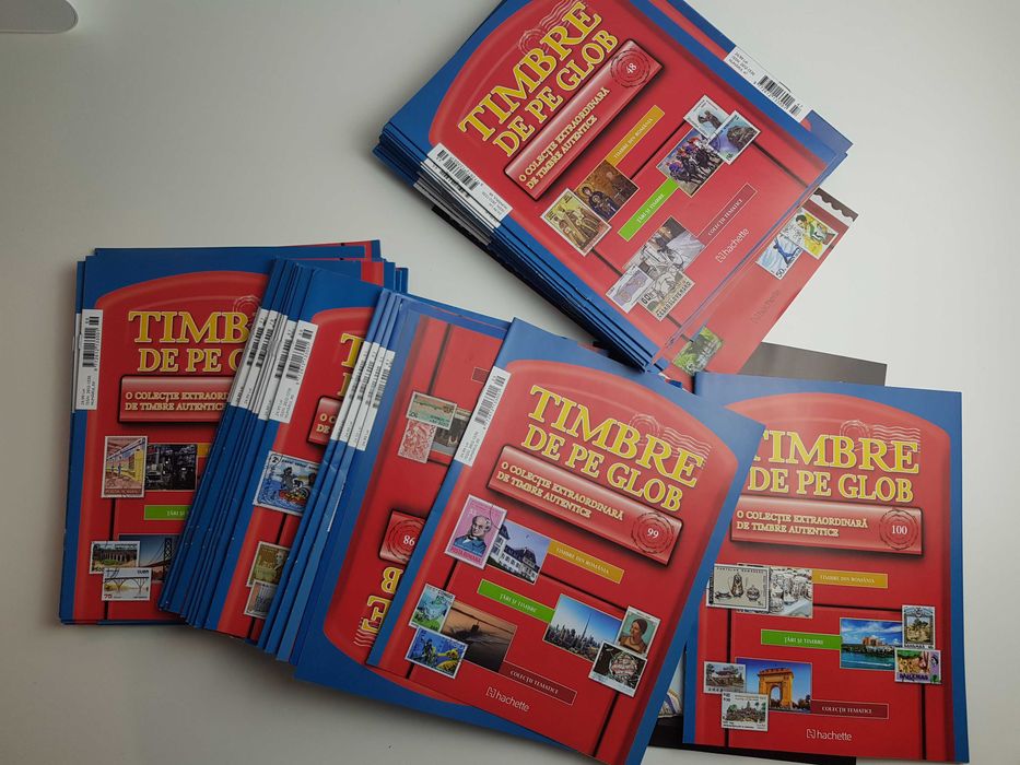 Vand colectie Timbre de pe Glob - Hachette