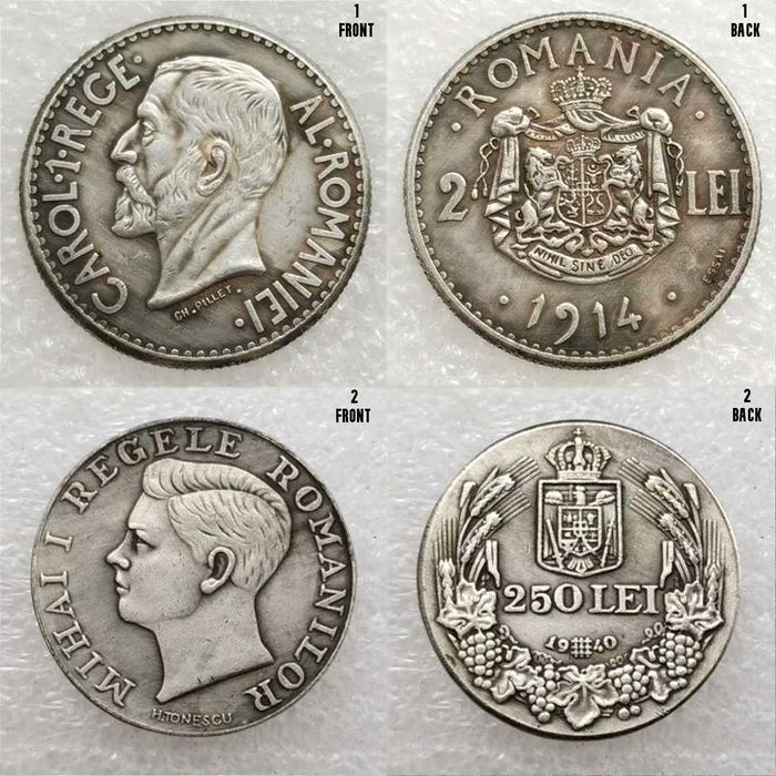 Moneda comemorativa Romania perioada 1868-1941 Replici