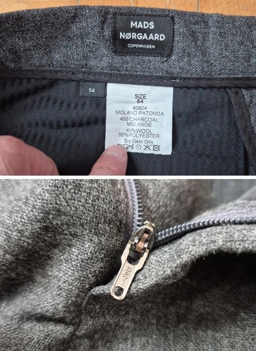 Pantaloni Premium Mads Nørgaard, Moland Patonga Slim Fit - Barbati 54