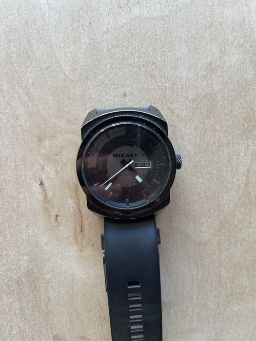 Ceas Diesel Rasp – All Black – Curea Silicon – Design Industrial