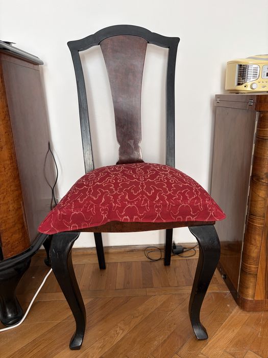 Sufragerie completa Art Deco/ Biedermeier - Lemn masiv cu furnir