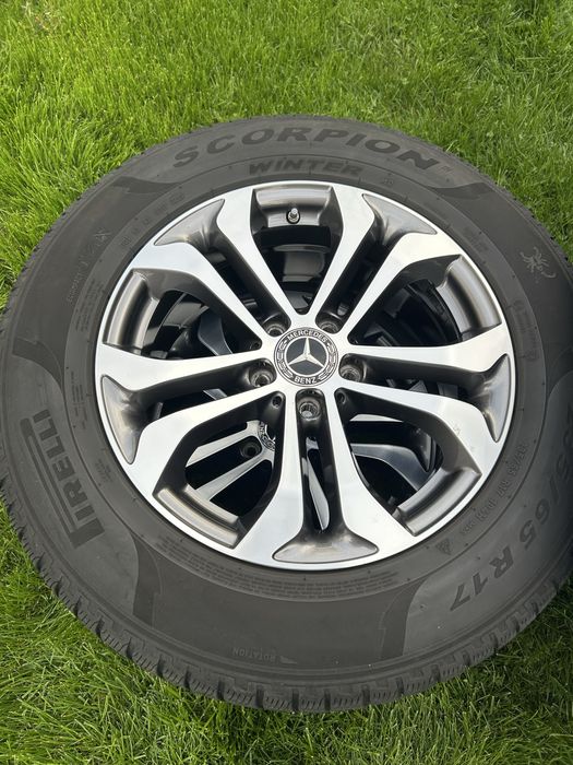 Jante Set roti Mercedes GLC 5x112 cu Inele merg pe VAG Vw Skoda Seat