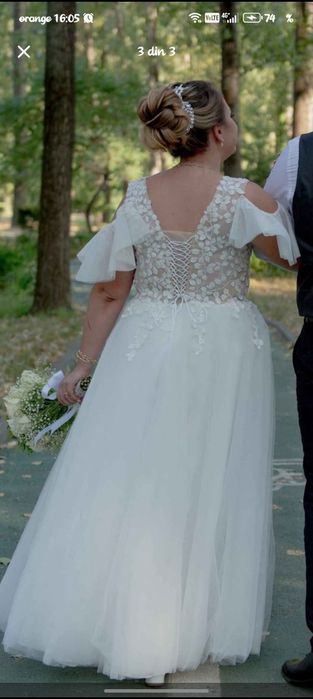 Rochie mireasa mărime 42-44