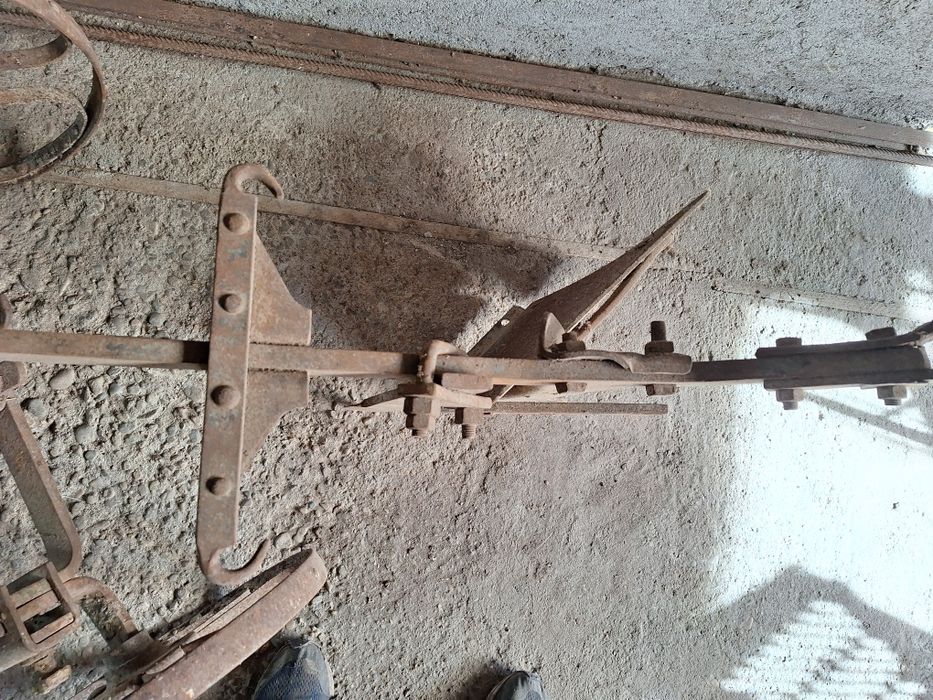 Plug de arat pentru cal (utilizabil sau decorativ)