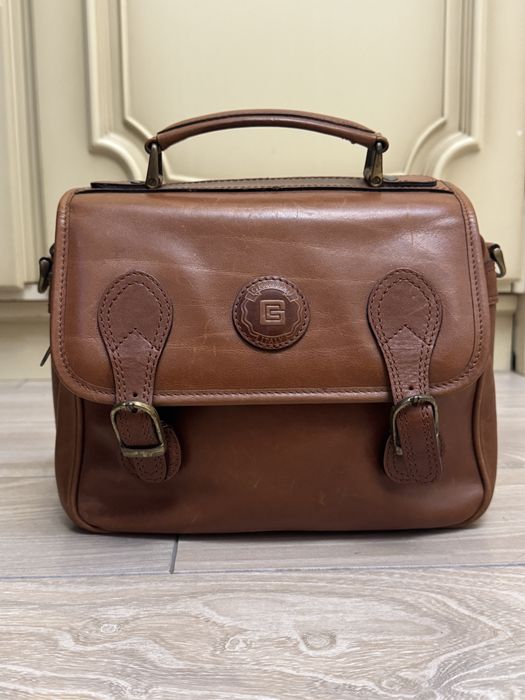 Poseta (geanta) piele naturala, hand made Gracini Italy