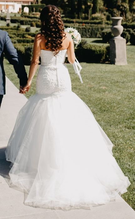 Rochie mireasă culoare ivory măsura S