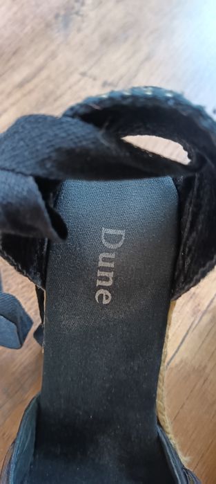 Дамски еспадрили с връзки около глезена, на висока подметка