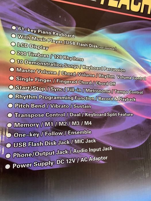 Orga electrică nouă