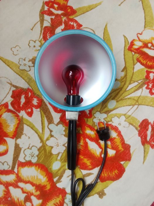 Синяя красная кук лампа ультрафиолетовая рефлектор Минина