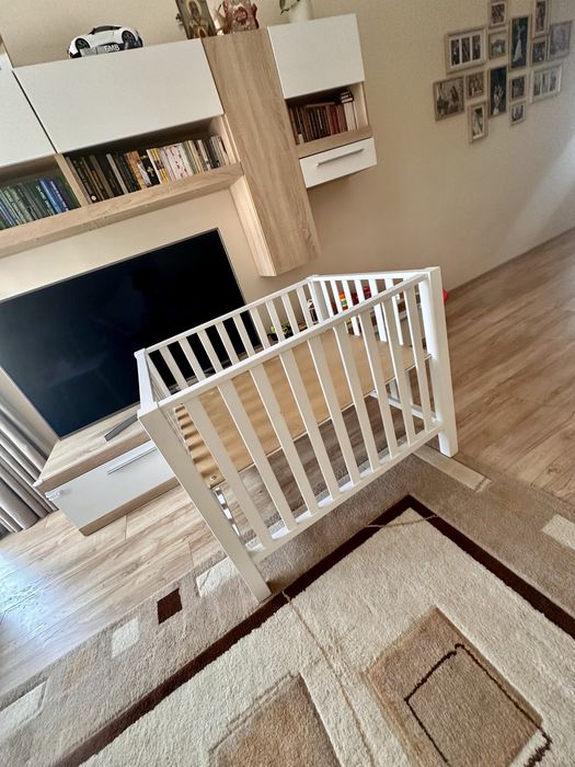 Бебешко дървено легло кошарка Bopita