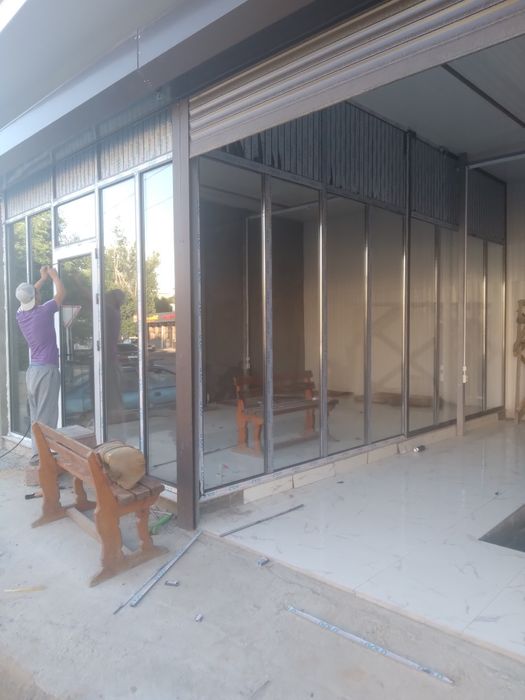 Пластик есiк терезе витраждар