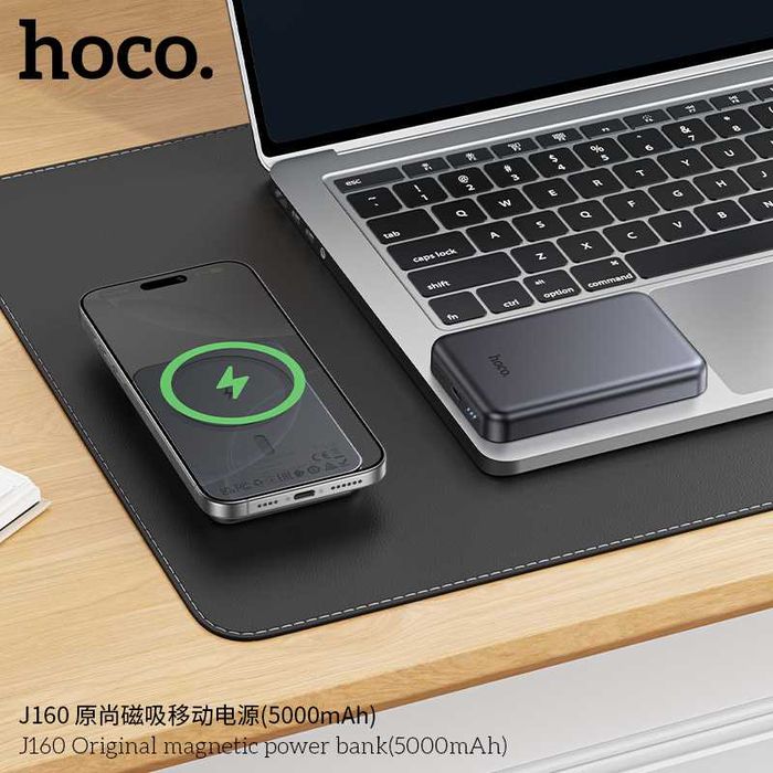 Hoco J160 Original Magnetic PD20W Power Bank 5000mAh iPhone 15 16 17