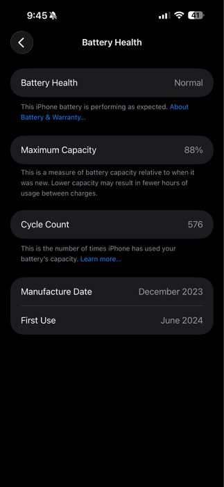 IPhone 15 pro max 256 LL/A dark Blue