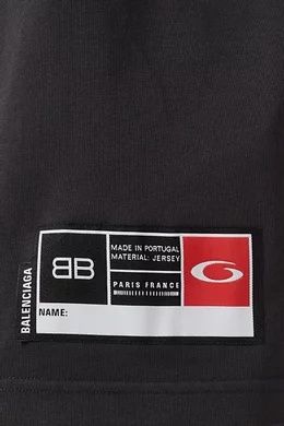 Невероятна мъжка тениска Balenciaga Basketball Series Oversized T shir