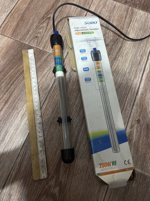 Обогреватель для воды в аквариуме 200w