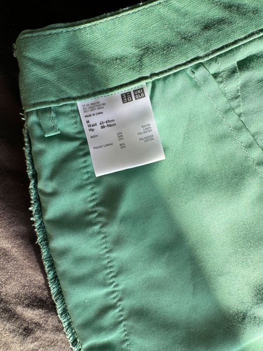 Юбка-шорты из льна