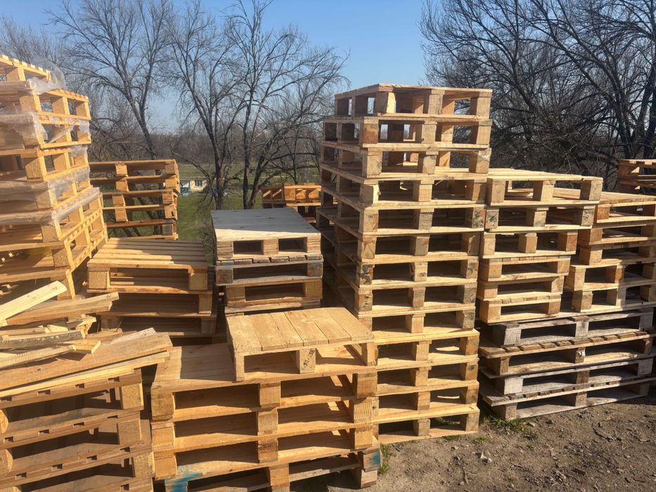 Малки и големи палети - всякакви размери - ЧИСТО НОВИ