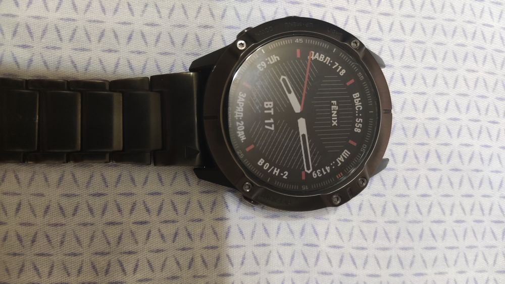 Часы Garmin Fenix 6X sapphir