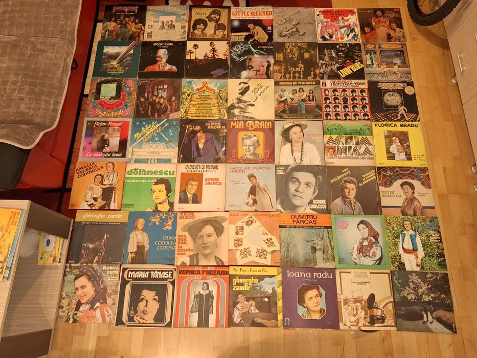 Vand discuri vynil vinil romanesti si straine