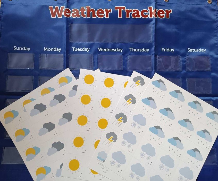 Джобна диаграма за проследяване на времето, образователна игра за деца