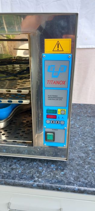 Sterilizator cu aer cald Pupinel Titanox CPS - Inox (Cabinet medical / Salon)
