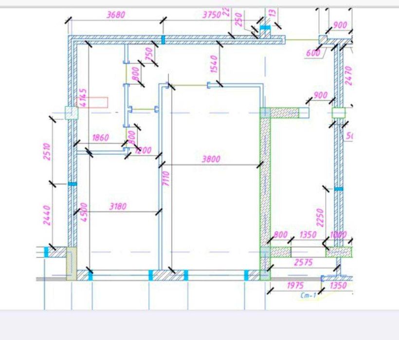 "СРОЧНАЯ ПРОДАЖА Barocco Коробка  83м2 Новомосковская Fish and bread‼️