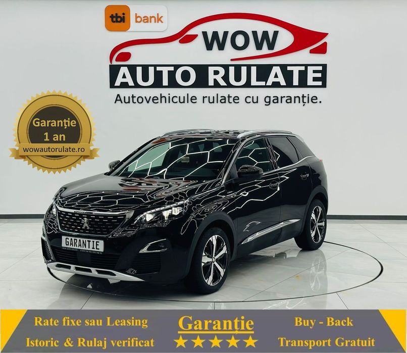 Peugeot 3008 2019 1.2i E6 Garantie 12 Luni Rate Avans 0 Doar Cu Buletinul