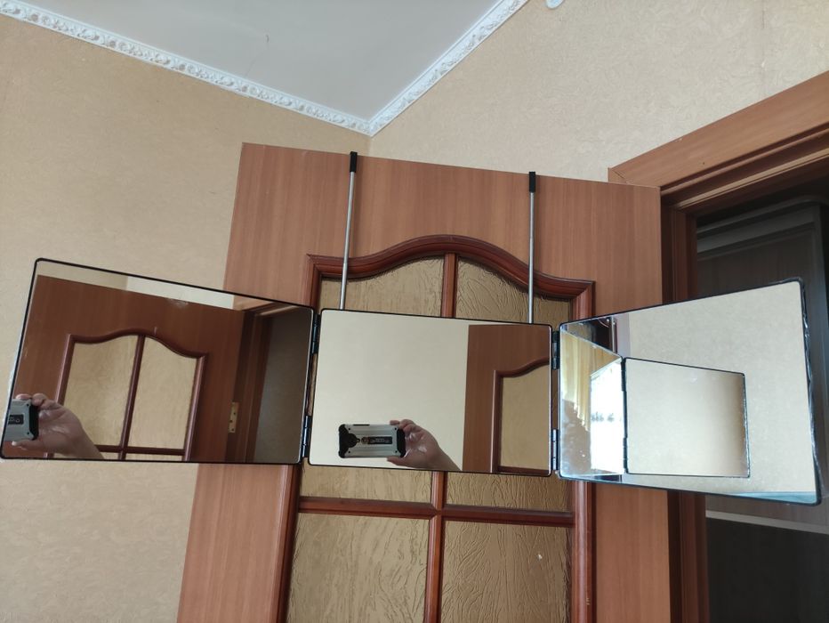 Selfcut mirror, зеркало для стрижки ,make up