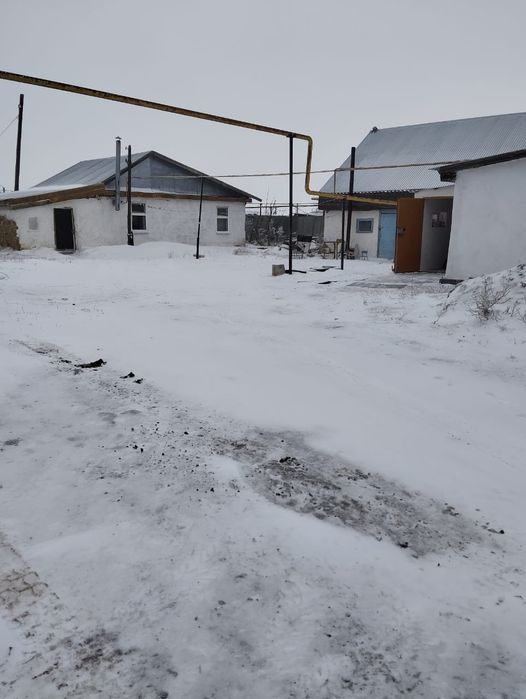 Два дома в одном дворе.