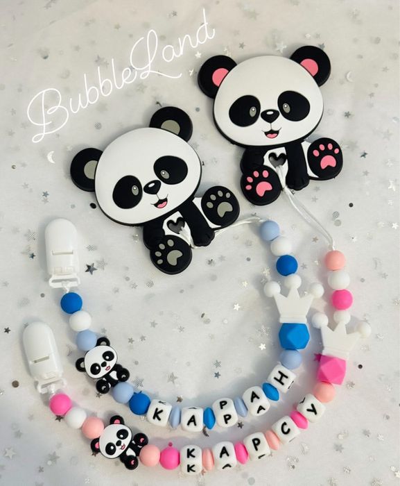 Персонализиран силиконов клипс за биберон