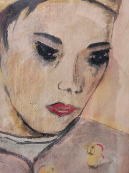 Tablou Nicolae Tonitza, nesemnat - Micuta Tataroaica adolescenta