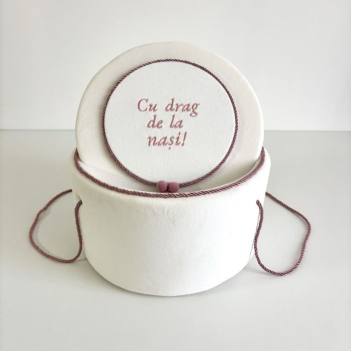 Set trusou botez personalizat cu prenumele copilului